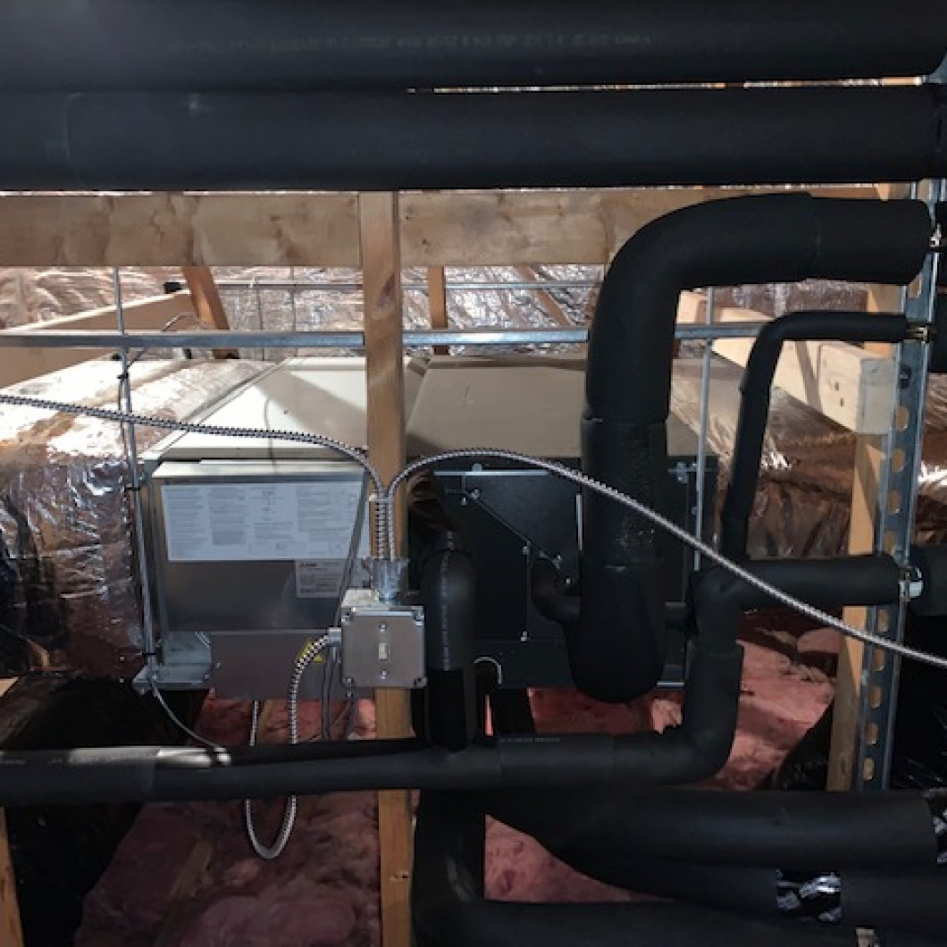 interior ac unit at church - MGM Mechanical Inc.