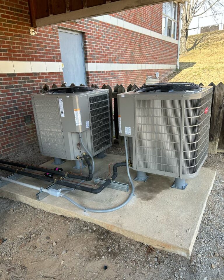 outdoor hvac units for commercial property by mgm mechanical
