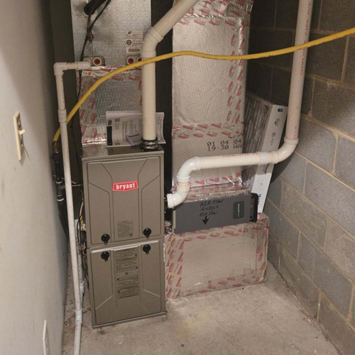 bryant air handler installed by mgm mechanical