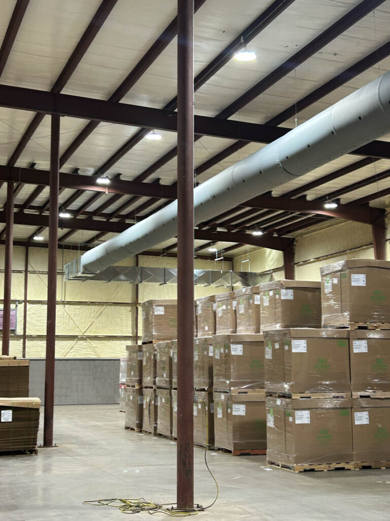 Warehouse HVAC Case Study in Mifflintown PA part 9 by mgm mechanical