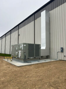 Warehouse HVAC Case Study in Mifflintown PA part 2 by mgm mechanical
